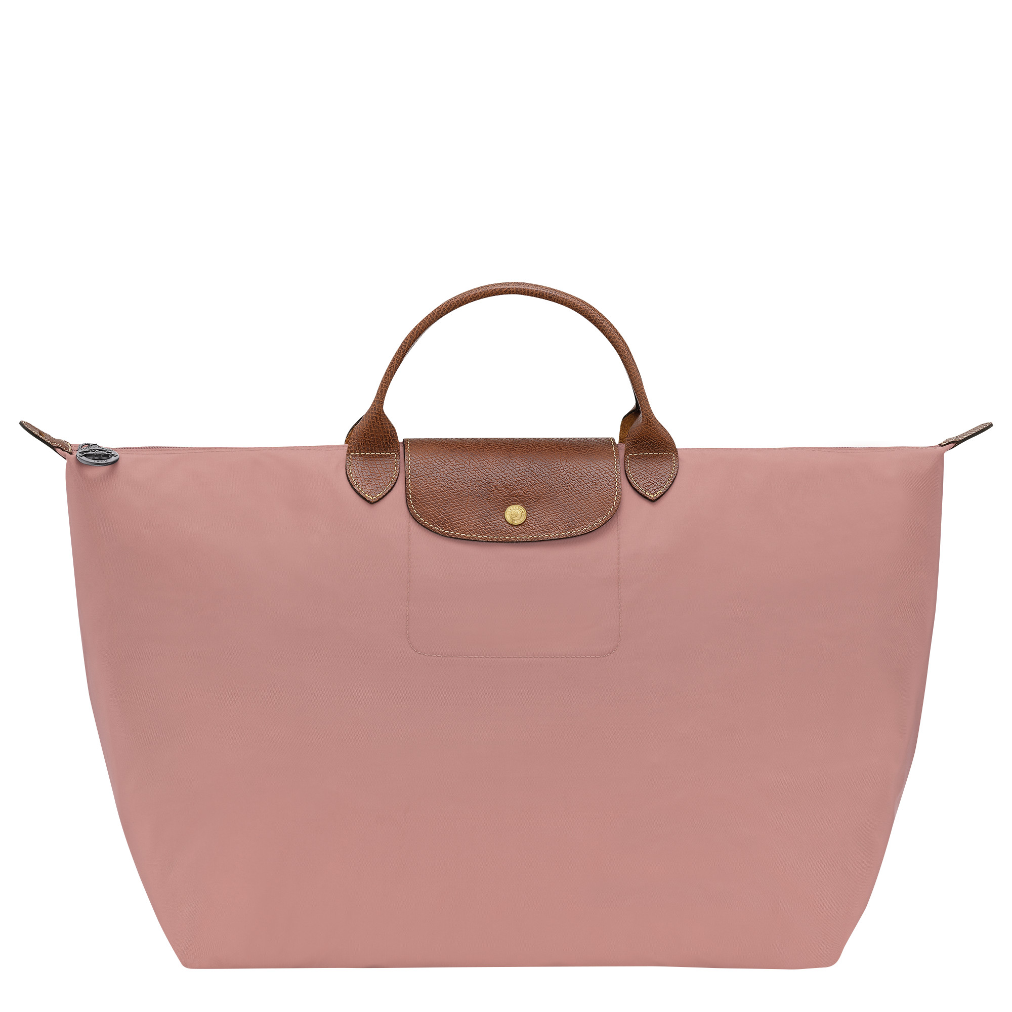 Le Pliage Original L Travel bag Pink Tea - Recycled canvas | Longchamp US | Longchamp