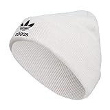 adidas Originals Trefoil Beanie, White-Orbit Grey/Black 23, One Size | Amazon (US)