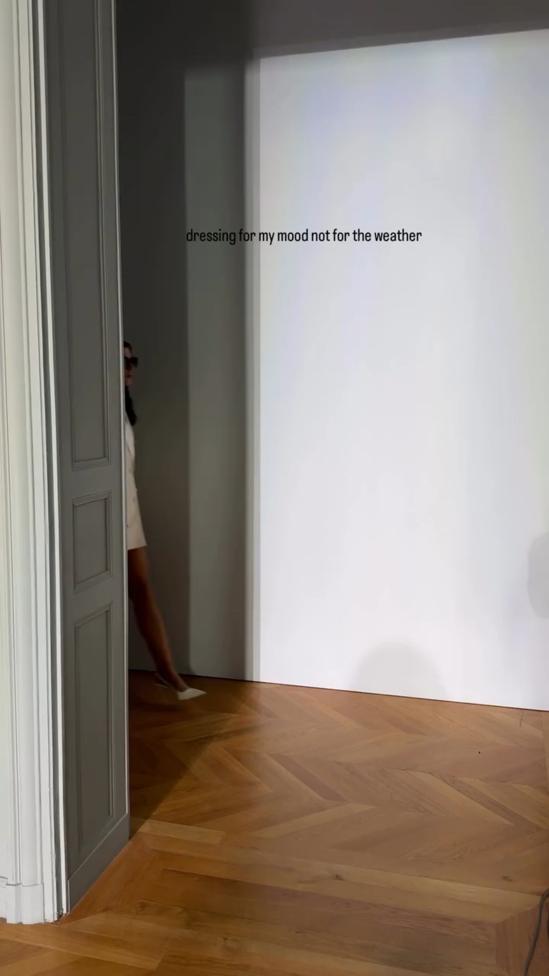 We dress for the mood, not the weather 🖤🤍
Who is with me?

#parisfashionweek #winterwhites #blazerdress #maximalism #elegant