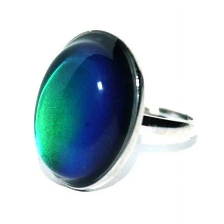 Adjustable Oval Mood Ring | Walmart (US)