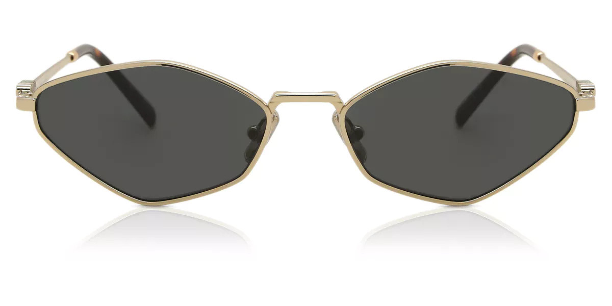 Miu Miu MU56ZS ZVN5S0 Women’s Sunglasses Gold Size 56 | SmartBuyGlasses Global