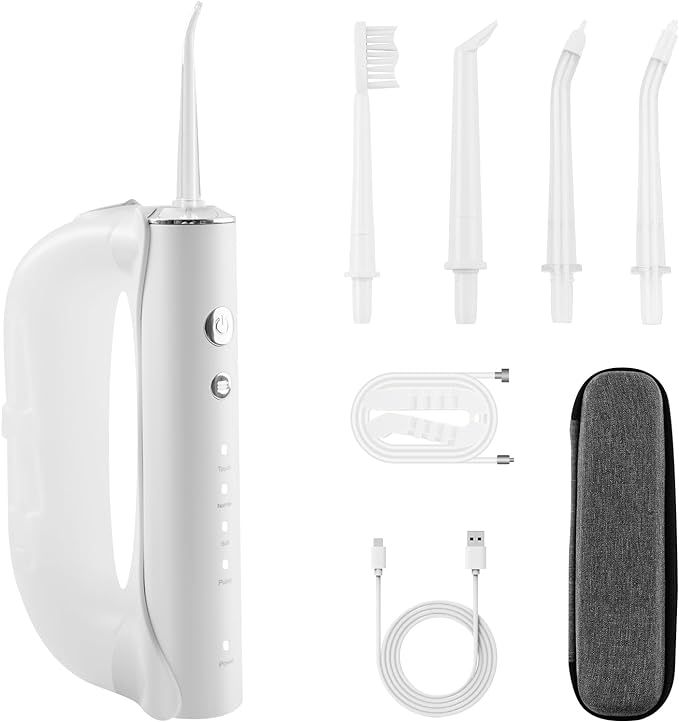 Hotodeal Water Dental Flosser with Electric Toothbrush,Portable Cordless Rechargeable Oral Irriga... | Amazon (US)