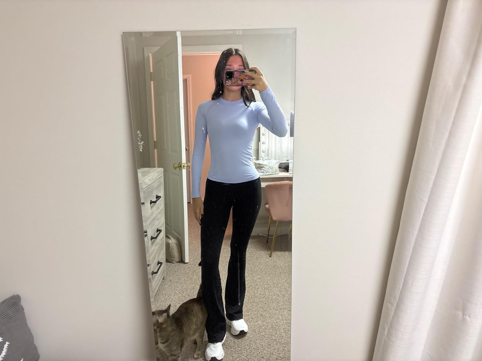 MathCat Seamless Workout Shirts for Women Long Sleeve Yoga Tops Sports Running Shirt Breathable A... | Amazon (US)