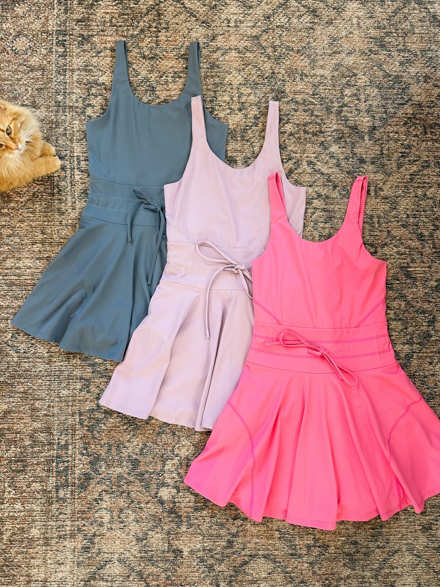 A very flattering tennis dress with shorts! 
From Amazon! 

#LTKActive #LTKmomlife #LTKgrwm