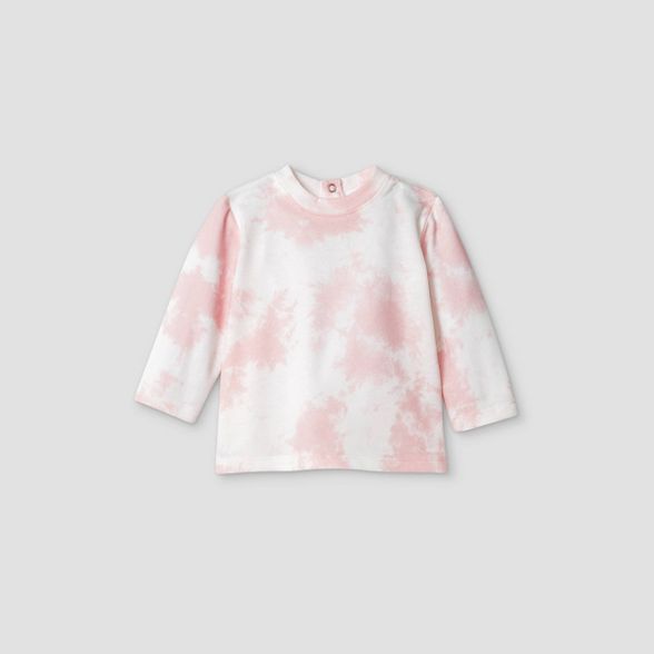 Grayson Mini Baby Girls' Tie-Dye Sweatshirt - Pink | Target