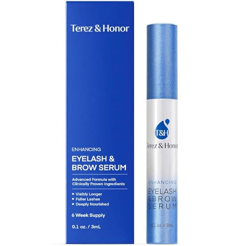 Advanced Eyelash Serum for Thicker, Longer Eyelashes and Eyebrows - Grow Luscious Lashes with Brow Enhancer (3mL) | Amazon (US)