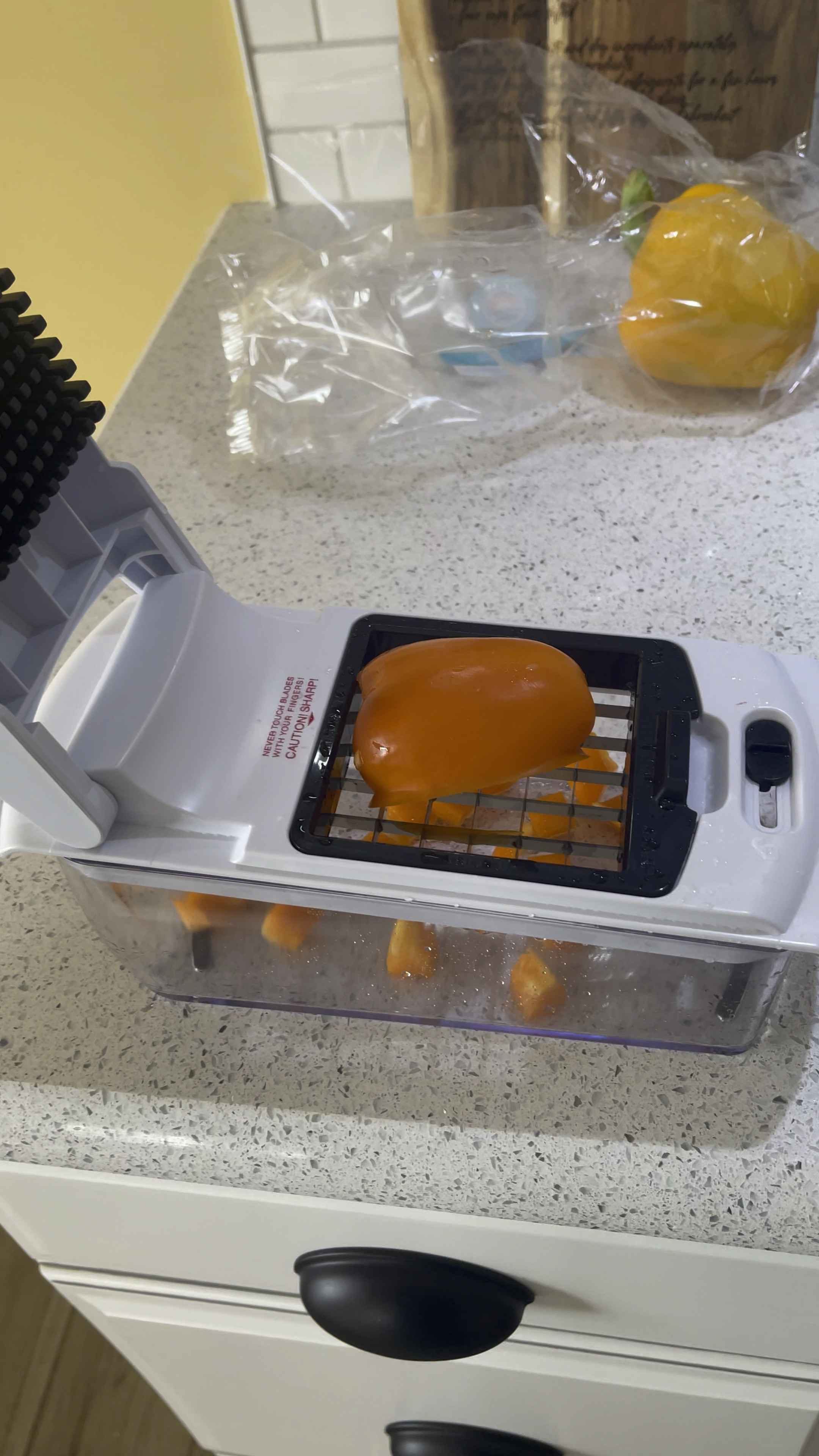 🚨 SALE ALERT - save 40% on this vegetable chopper from Amazon. This is one of my favorite kitchen gadgets - makes chopping fruits and veggies so much easier! We use ours for peppers, onions, carrots, grapes, strawberries, and more! There are different attachments that come with it so you can change the size of your chopped foods.

Saves your fingers, so if you’re clumsy like me - this is the perfect kitchen tool to have on hand 🥰✨


#LTKsalealert #LTKunder50 #LTKhome