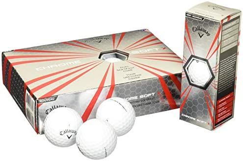 Callaway Chrome Soft X Golf Balls, Prior Generation, (One Dozen) | Amazon (US)