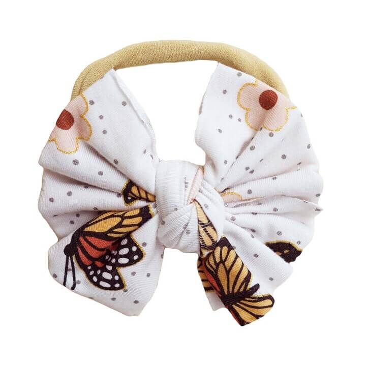 Butterfly Kisses Knit Bow Headband | Caden Lane