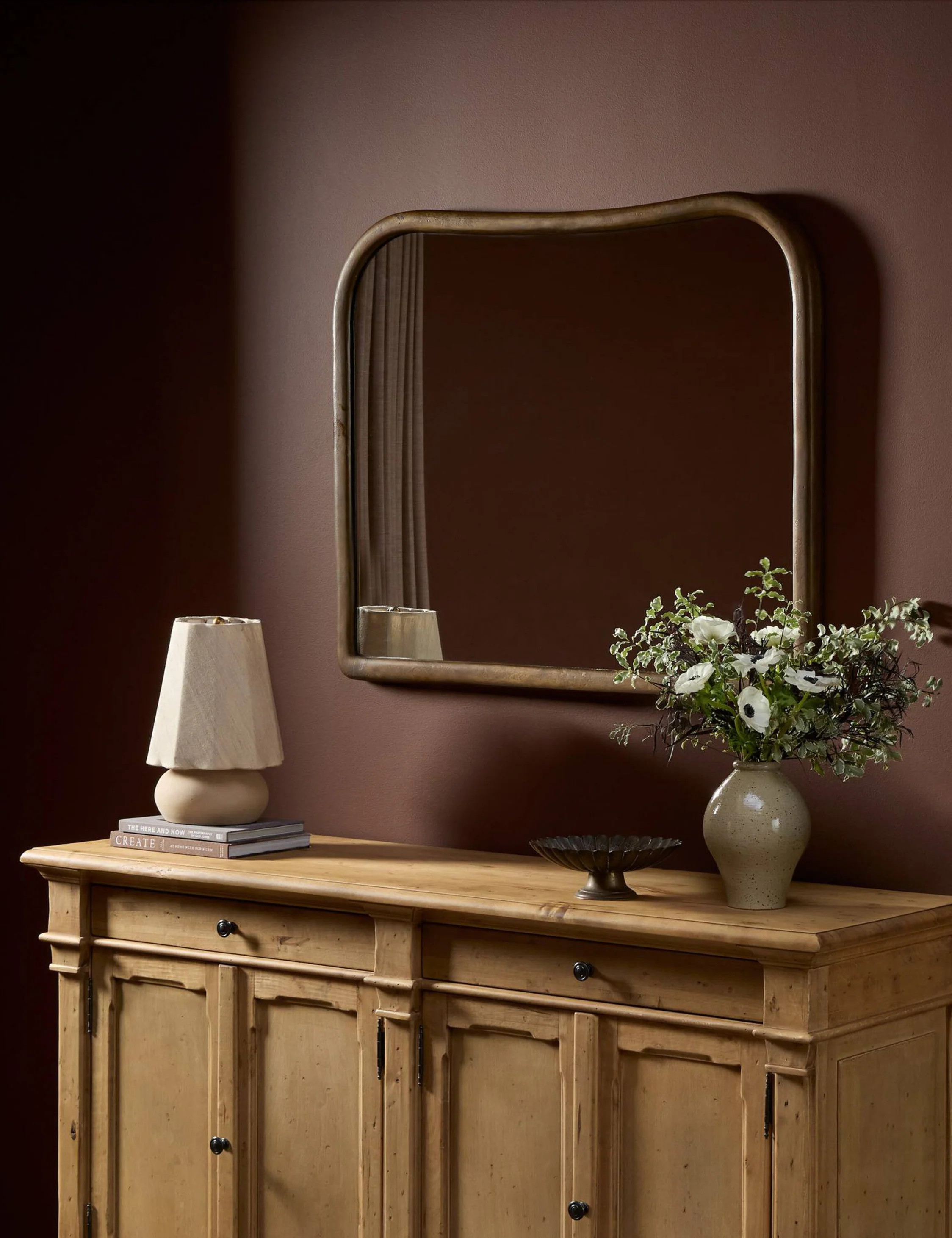 Patz Mantel Mirror by Amber Lewis x Four Hands | Lulu and Georgia 