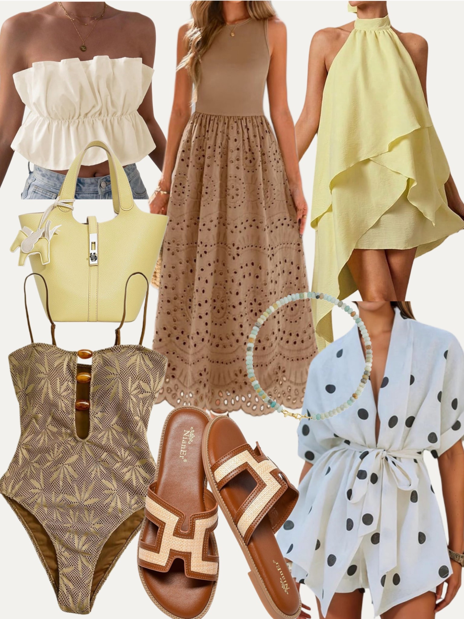 Amazon finds of the day

Spring outfits - beach - butter yellow- swim- sandals- yellow bag - polka dots - summer outfits - necklace - spring accessories - cocktail dress - 

#LTKTravel #LTKPetite #LTKootd