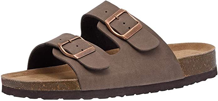 CUSHIONAIRE Women's Lane Cork Footbed Sandal with +Comfort | Amazon (US)