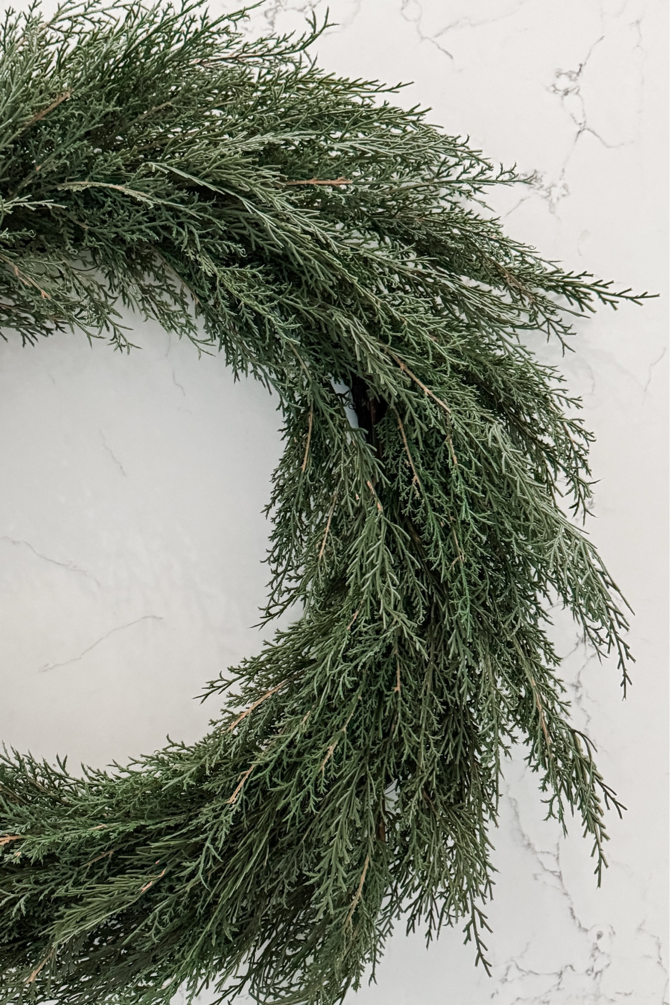 I wanted a realistic indoor wreath and I knew this one by CG Hunter would be exactly what I needed. I have other greenery pieces made by them (small trees and garlands) and I absolutely love how realistic they are. I missed out on this wreath last year, but managed to snag one this year! 

I plan to hang it on the mirror above our mantelpiece for the holiday season to add some extra festive vibes to the space. I’ve also included some of the suction cup hooks that I’ve been shopping to mount it on the mirror.

#LTKHome #LTKHoliday