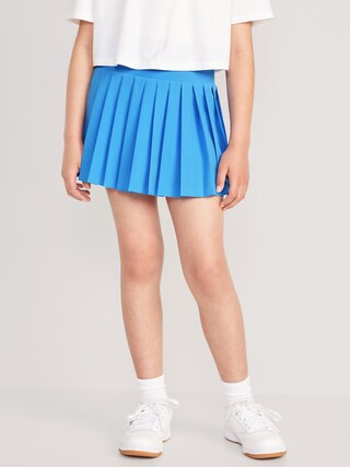 High-Waisted Pleated Performance Skort for Girls | Old Navy (US)