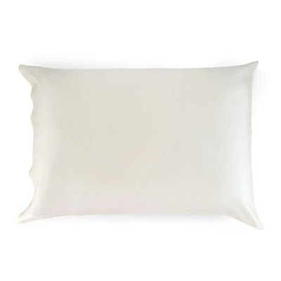 Sleepgram Regular King Size Breathable Cooling Grade 6A Silk Pillowcase, White | Target