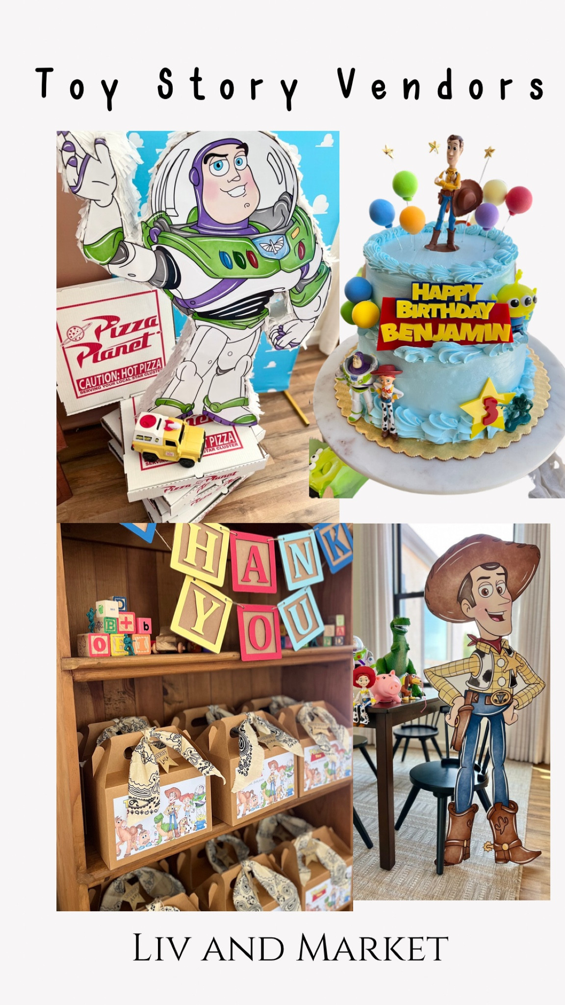 Here are the links to the small businesses we shopped and party decor  for our Toy Story Party

#LTKkids #LTKparties #LTKfamily
