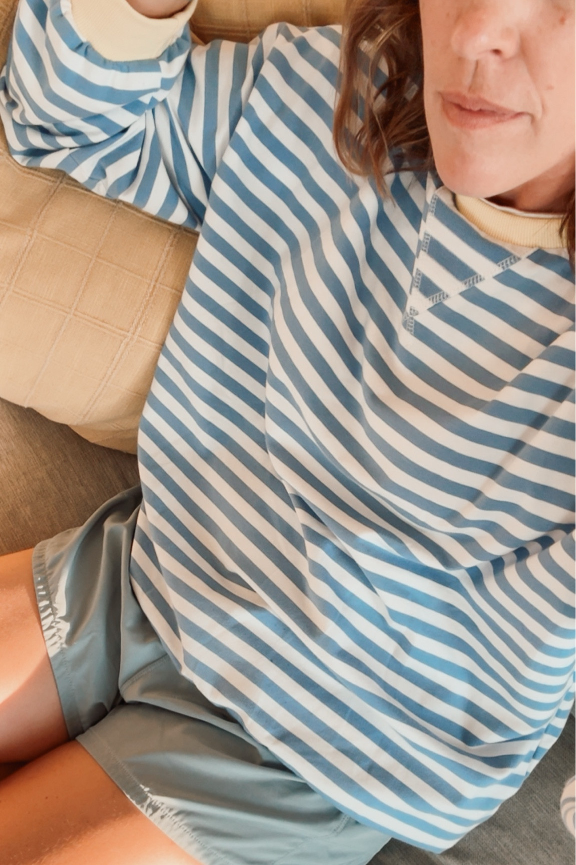 Still rocking these FP dupe sweatshirts and it’s not stopping! Wearing a medium in sweatshirt and medium in the shorts. I have these shorts in numerous colors and they’re amazing for working out (or lounging)  

#LTKSaleAlert #LTKFindsUnder50 #LTKActive