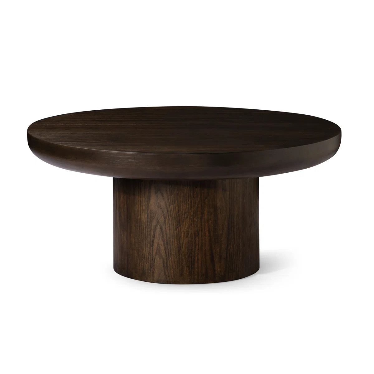 Maven Lane Owen Wooden Circular Coffee Table, 36" Round | Wayfair North America