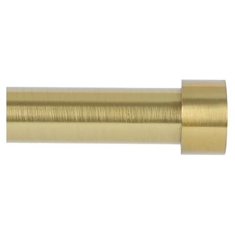 Umbra 245976-104-REM Cappa Curtain Rod – 1-Inch Drapery Rod Extends from 66 to 120 Inches, Incl... | Amazon (US)
