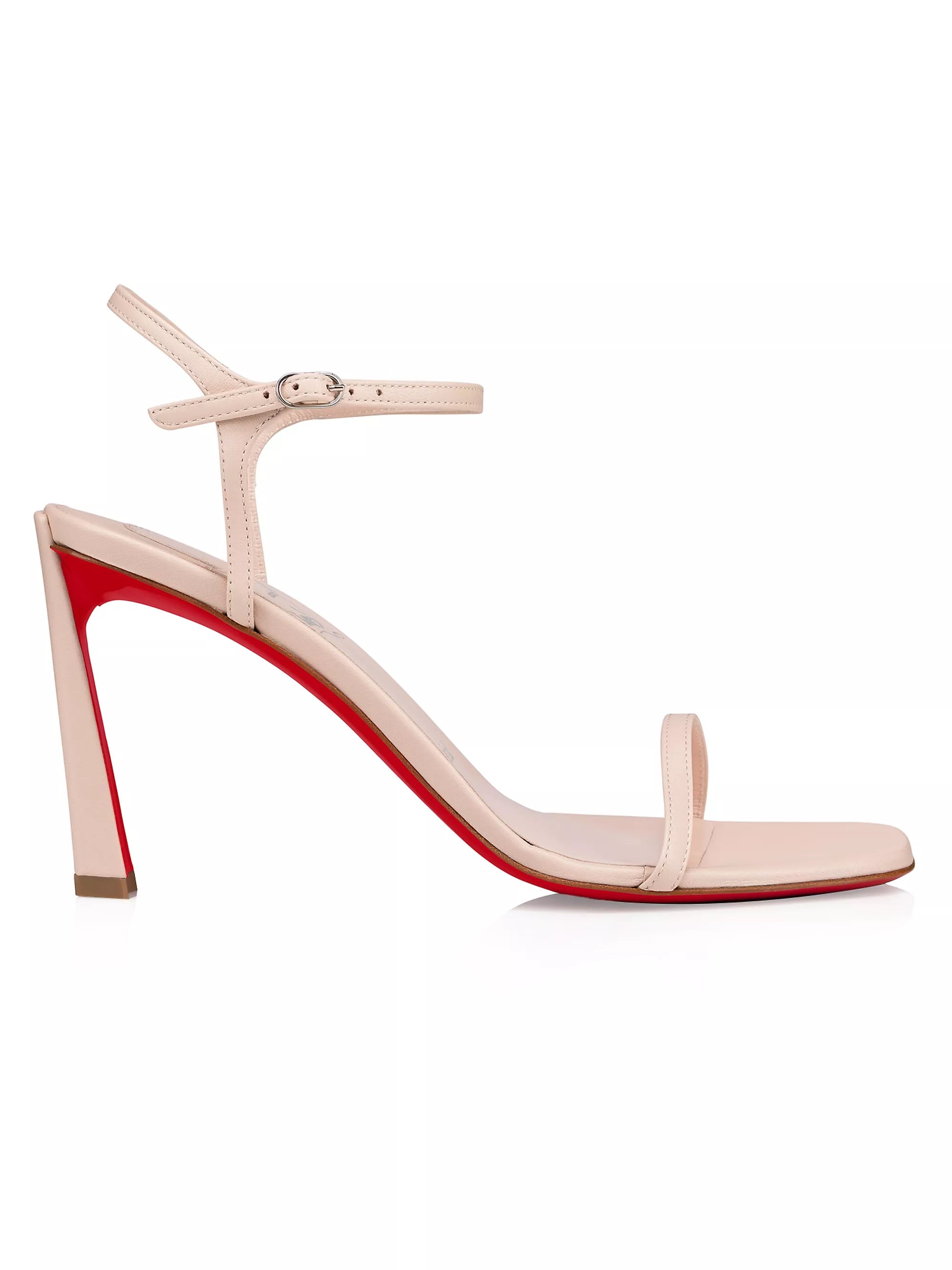 Shop Christian Louboutin Condora Leather High-Heel Sandals | Saks Fifth Avenue | Saks Fifth Avenue