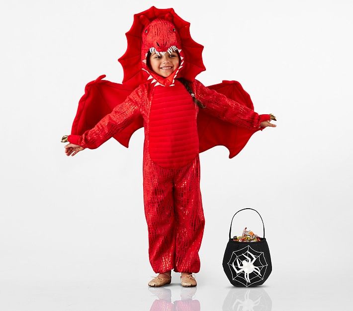 Kids Red Dragon Halloween Costume | Pottery Barn Kids