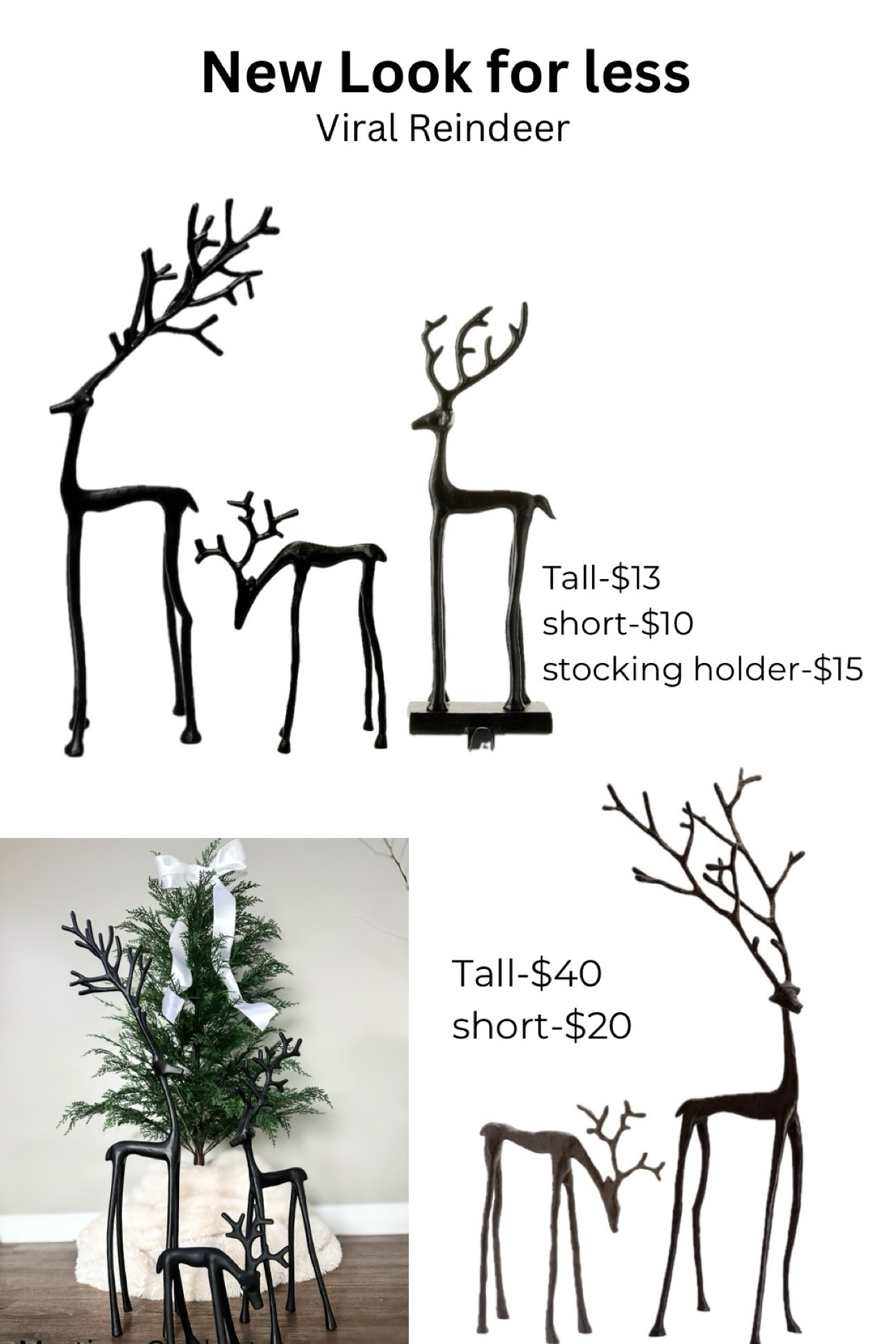 Huge sell out risk. These reindeer are high demand. Grab them while you can

•Christmas •Christmas 2024 •Christmas decor •holidays •reindeer •affordable decor •Christmas reindeer #LTKFallSale 

#LTKHome #LTKHoliday #LTKSeasonal