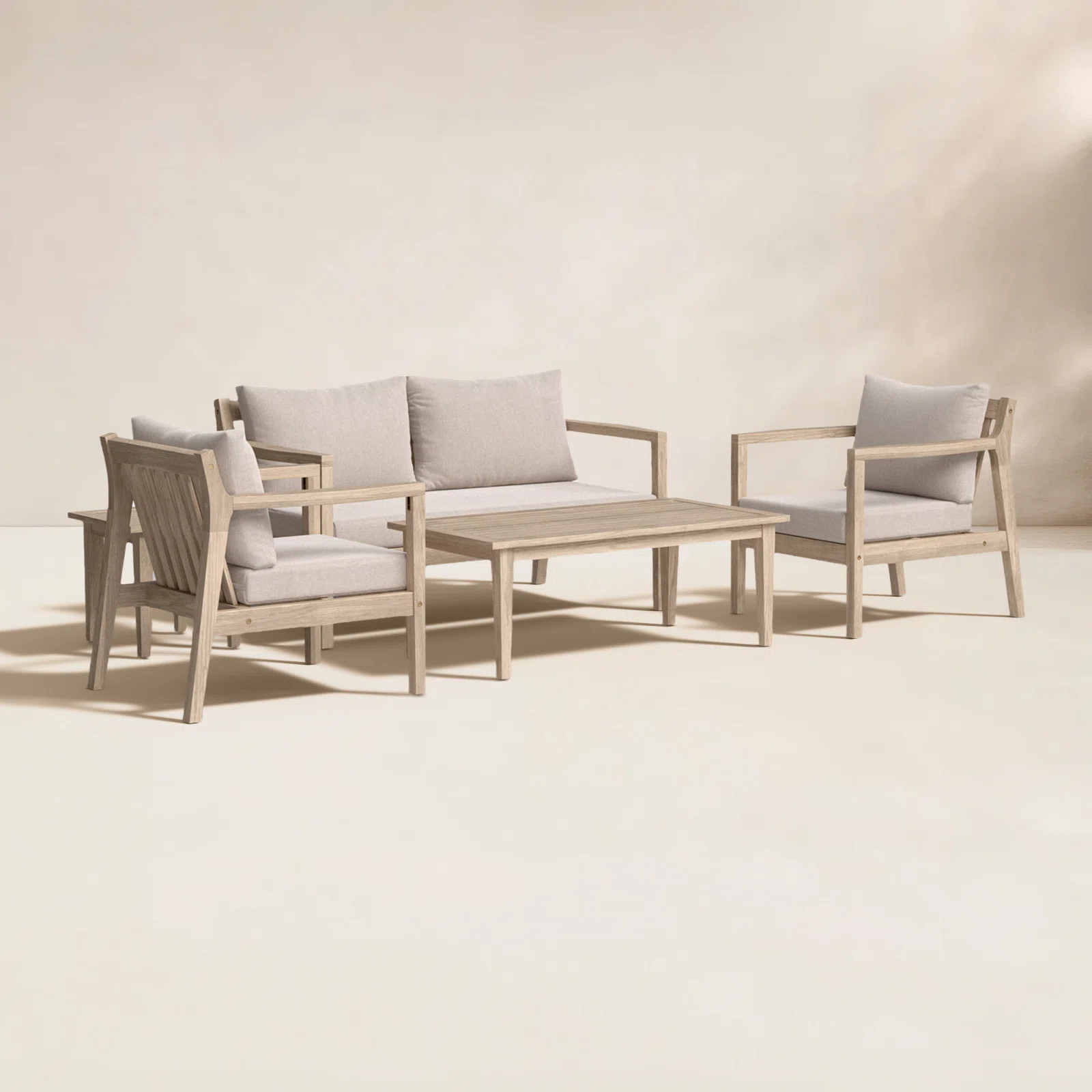 Amina 5 Piece Sofa Seating Group with Cushions | Birch Lane