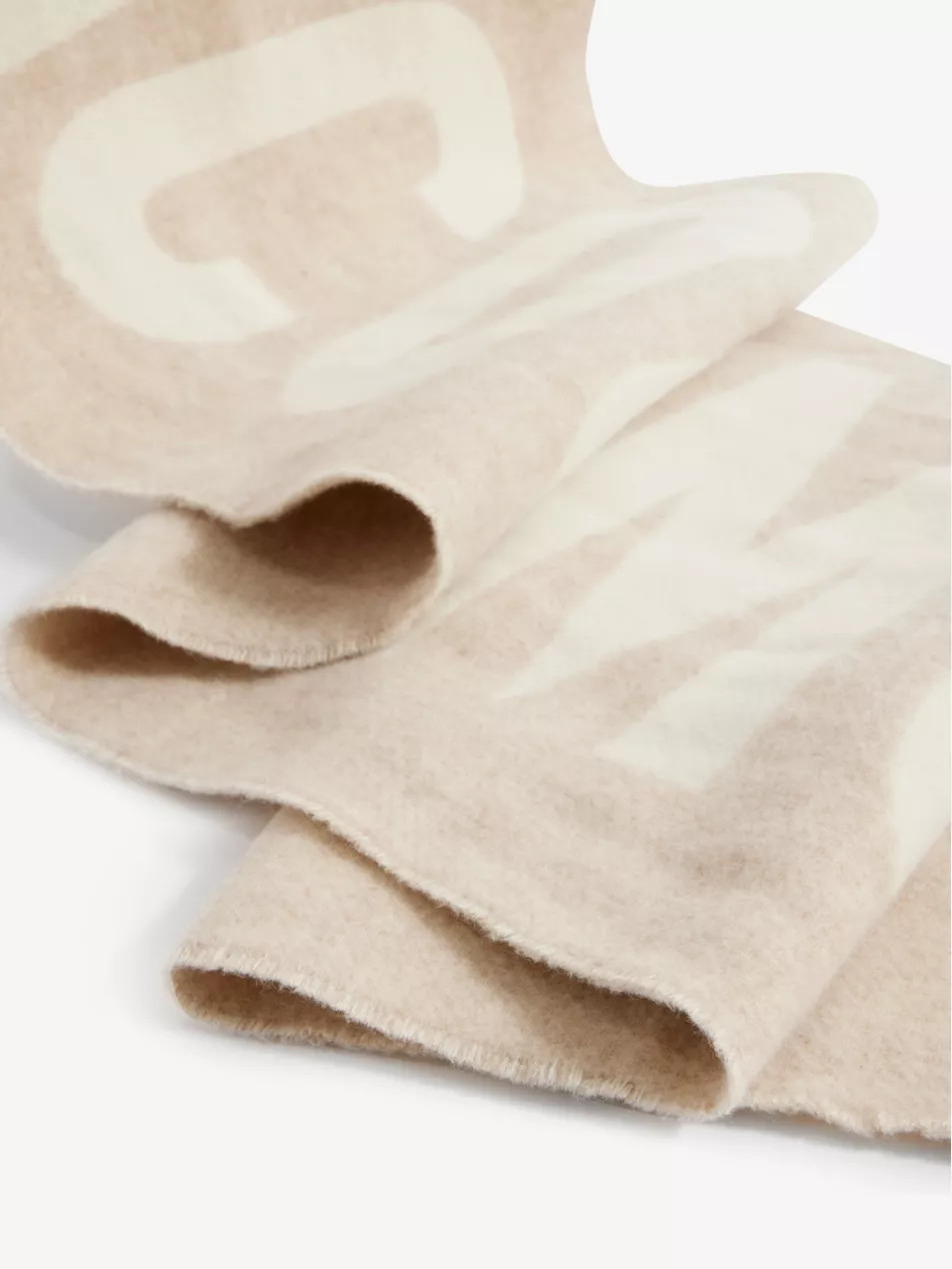 L'echarpe tasselled-trim wool scarf | Selfridges