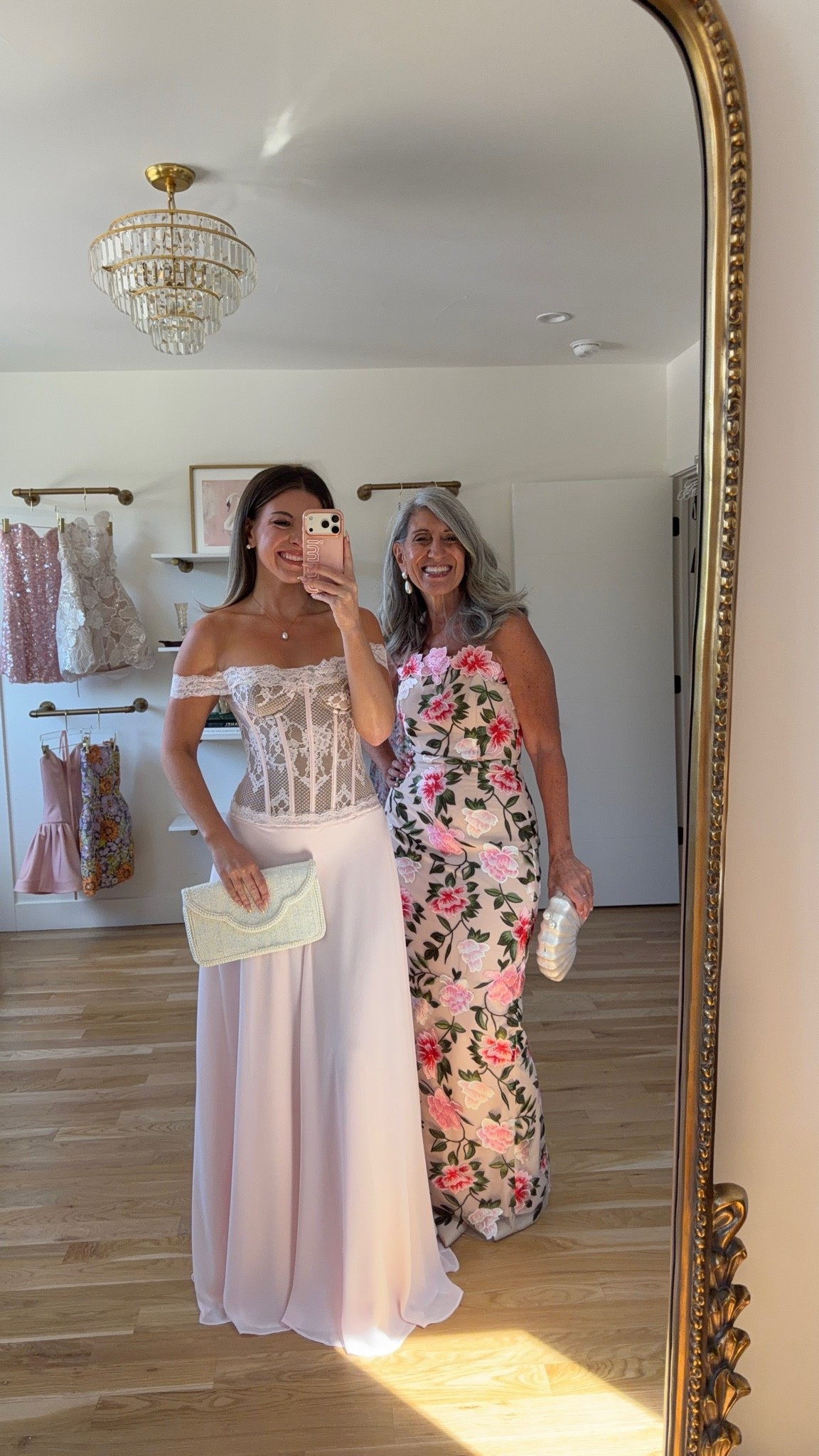 blush pink corset gown with off-the-shoulder lace bodice, pink floral-embroidered gown with a strapless neckline mom and me formal wedding guest and mother of the bride dresses 💍

revolve code: tulip
lulus code: emerson20 (first purchase) 

I’m 5’4” and wear a size small/2 

mom is 5’4” and wears a medium/6

fall wedding guest dresses, wedding guest dresses, cocktail dresses, semi-formal dresses, black tie wedding guest dresses, destination wedding guest dresses, garden party dresses, wedding guest outfit ideas, mom & me outfits, mom & me dresses, matching outfits, mother daughter outfits, family photo outfits, wedding guest dresses, mother of the bride, mother of the groom, wedding guest outfit ideas

#LTKootd #LTKWedding #LTKgrwm
