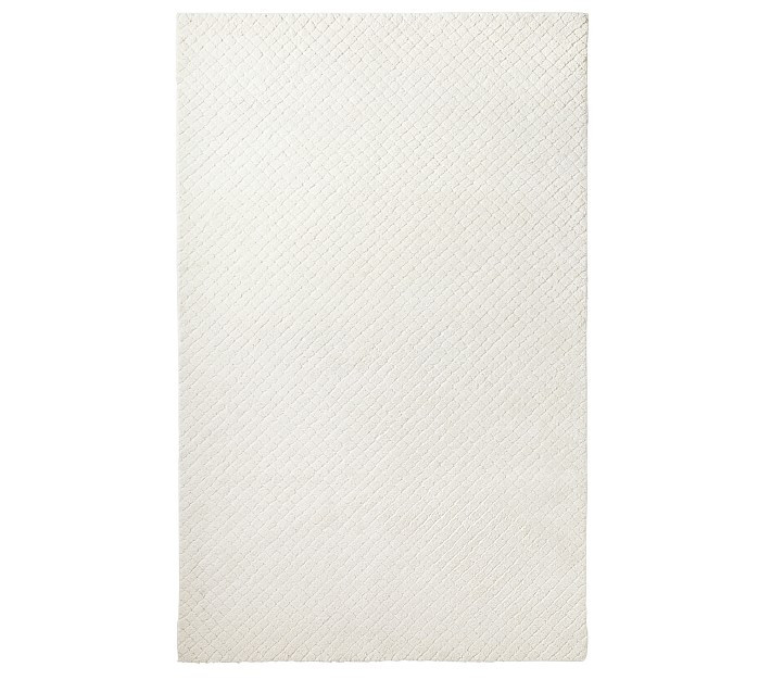 Performance Textured Trellis Rug | Pottery Barn Kids