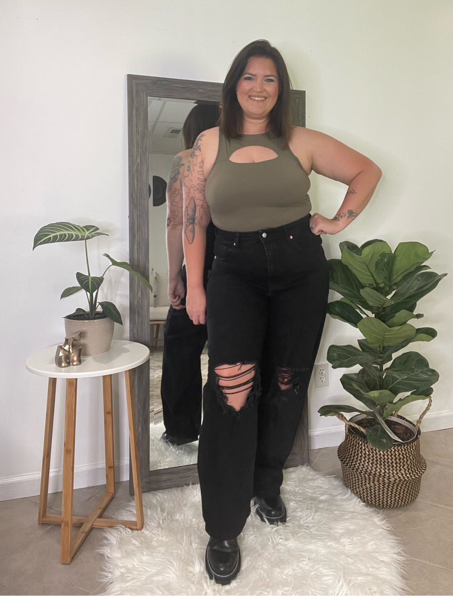 Fall outfit inspo! 

Brami suits, built in bra, no bra needed, black jeans, Target jeans, bodysuit, Klassy Network, chunky boots, fall boots. 

#LTKstyletip #LTKfit #LTKSeasonal