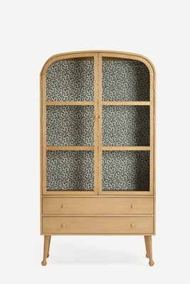 Moretti Oak Curio Cabinet | Anthropologie (US)
