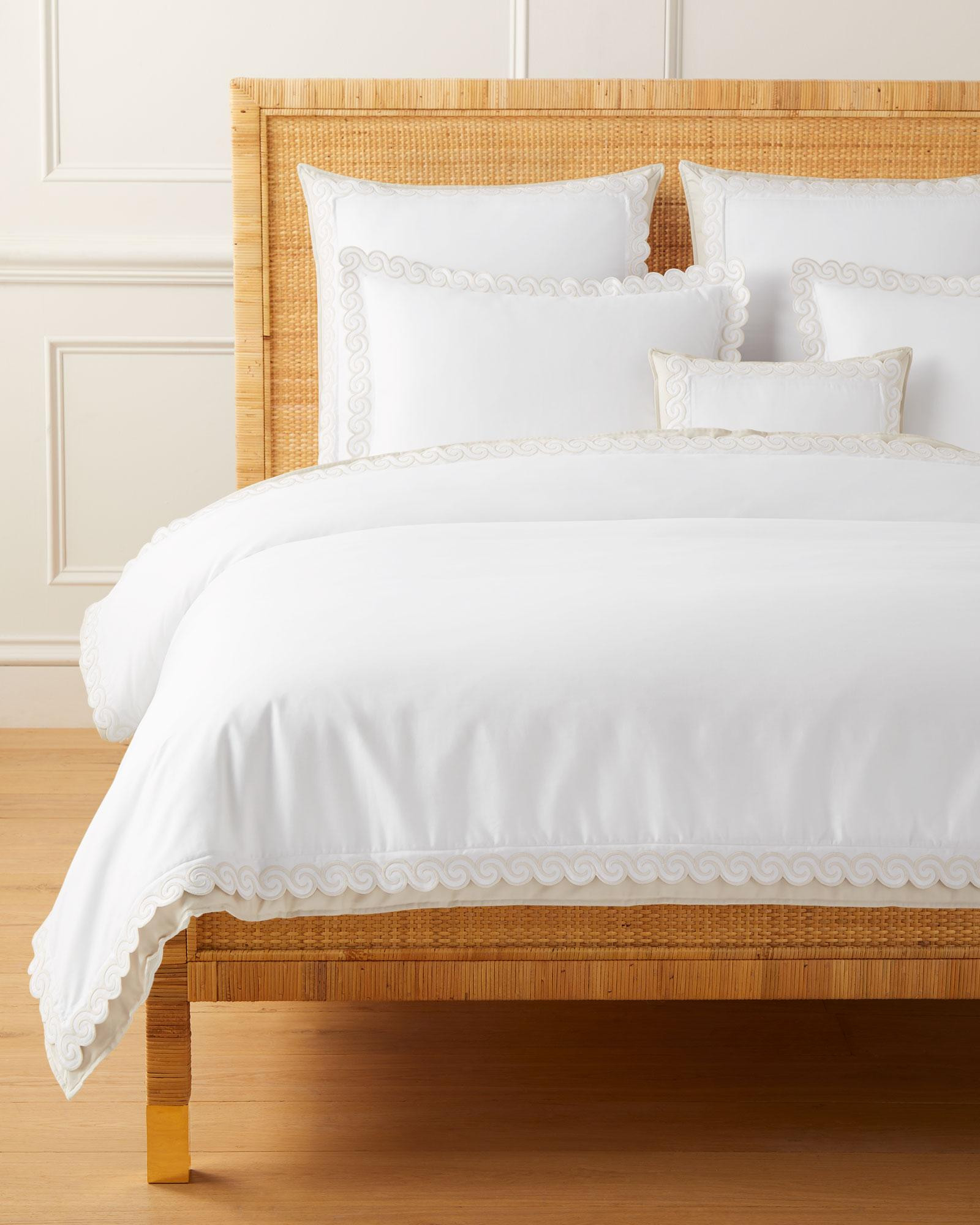 Cape May Sateen Duvet Cover | Serena and Lily