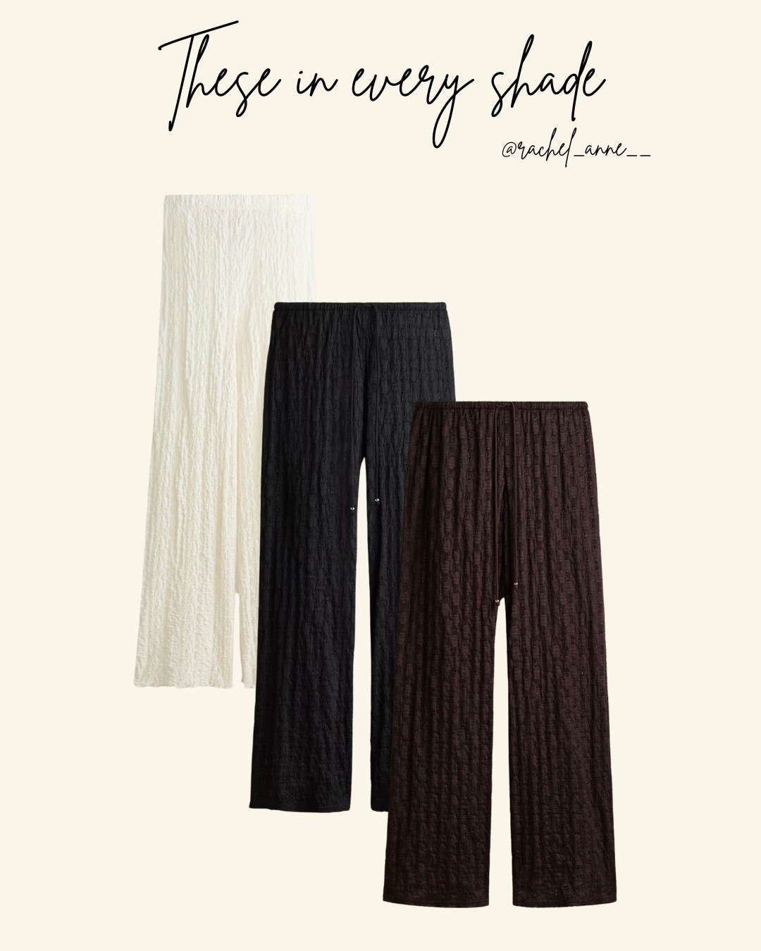 The new in trousers 🐚🥥

#LTKeurope #LTKspring #LTKuk