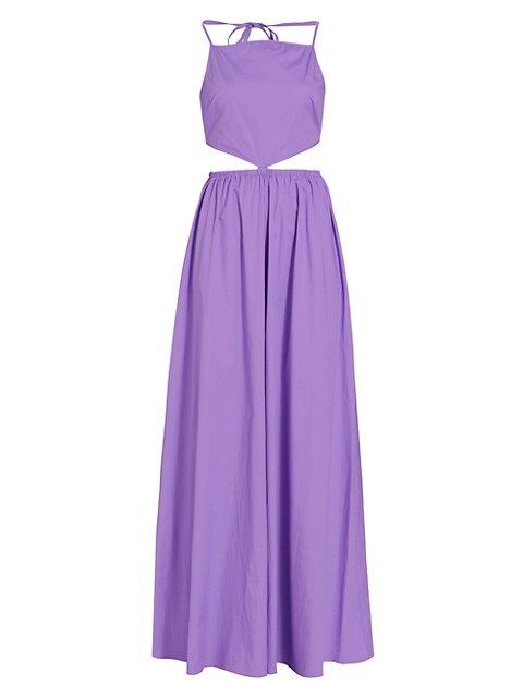 STAUD Myla Cut-Out Maxi Dress | Saks Fifth Avenue