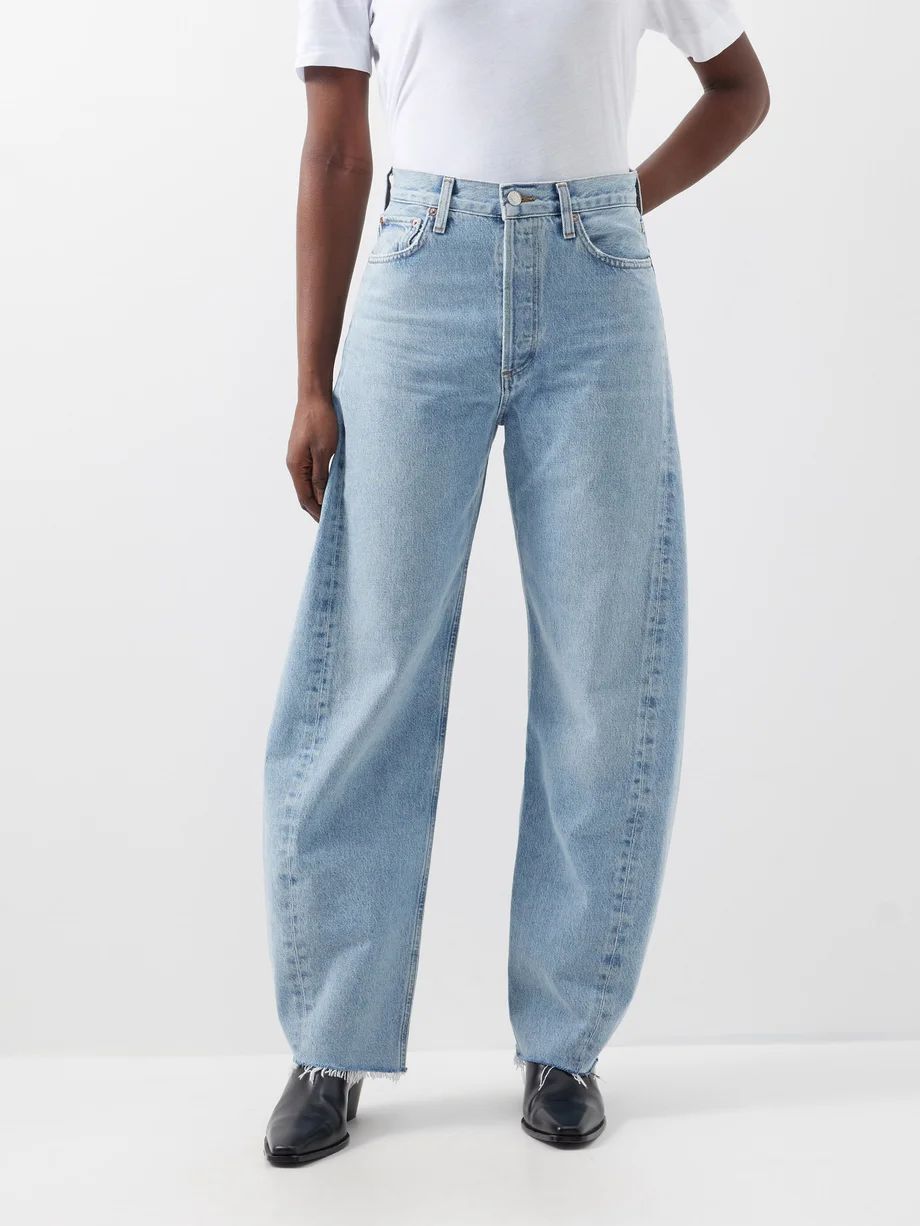 Luna Pieced wide-leg jeans | Agolde | Matches (US)