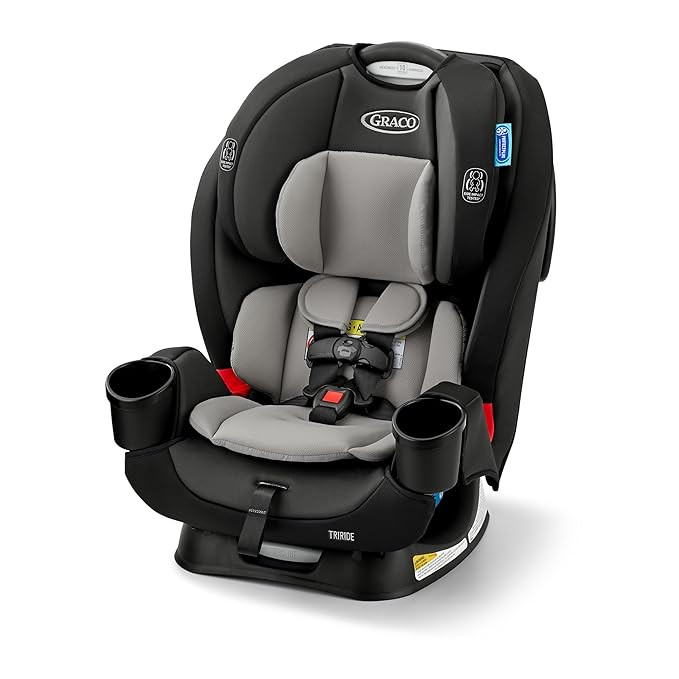 Graco TriRide 3-in-1 Convertible Car Seat - Highback Booster, Forward & Rear Facing Modes, Suitab... | Amazon (US)