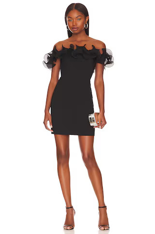 Gizelle Ruffle Mini Dress
                    
                    MILLY | Revolve Clothing (Global)