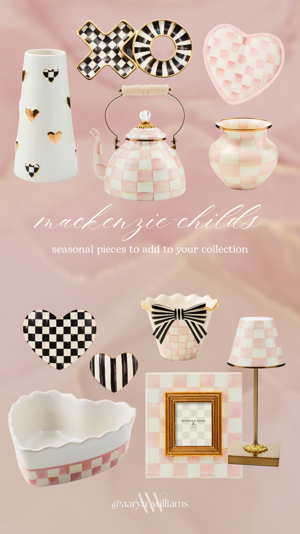 Or your wishlist 😉💕 These pieces would seamlessly fit in with your courtley check collection! I’m swooning! 😍

Mackenzie Childs, home decor, Valentine’s Day decor, seasonal home decor, elevated kitchen 

#LTKHome