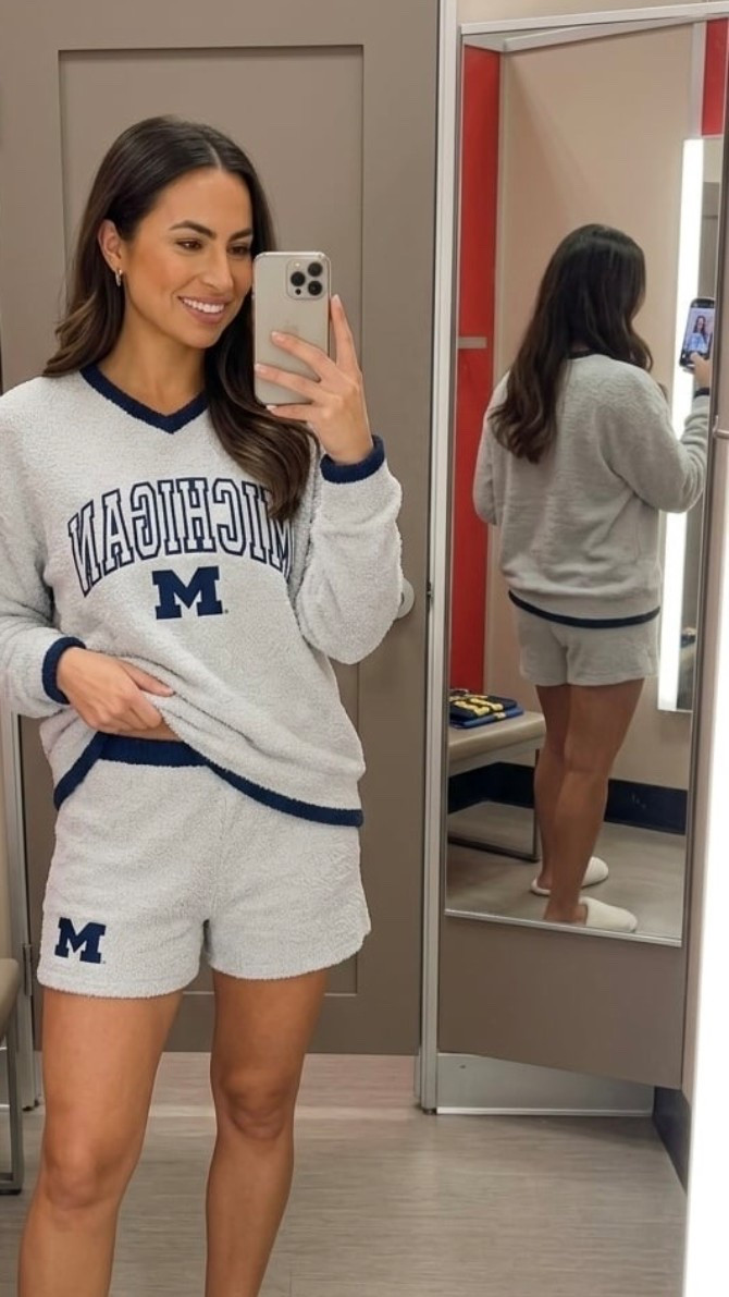 Michigan game day outfit 💙💛🏈 Target has the cutest Michigan Wolverines apparel right now! Sharing affordable Michigan game day outfits, tailgate outfit ideas, Michigan football apparel, and easy college football looks for football season.

#MichiganGameDay #MichiganWolverines #MichiganFootball #GoBlue #MichiganApparel #MichiganOutfit #GameDayOutfit #CollegeGameDay #CollegeFootballOutfit #TailgateOutfit #FootballOutfit #TargetFinds #TargetStyle #GameDayStyle #LTKFinds #LTKStyle
 

 