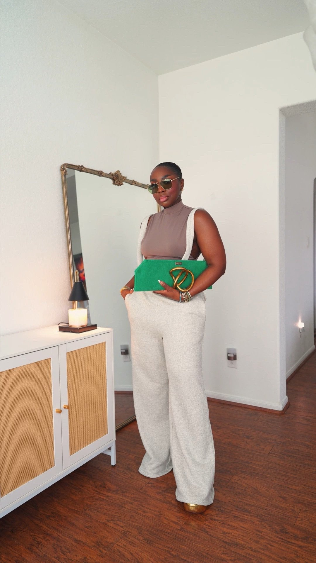 Had to share my #OOTD because this is a very different for ya girl! #AKIRA #OutfitIdea #BlackOwnedBrand #12Pmstudios