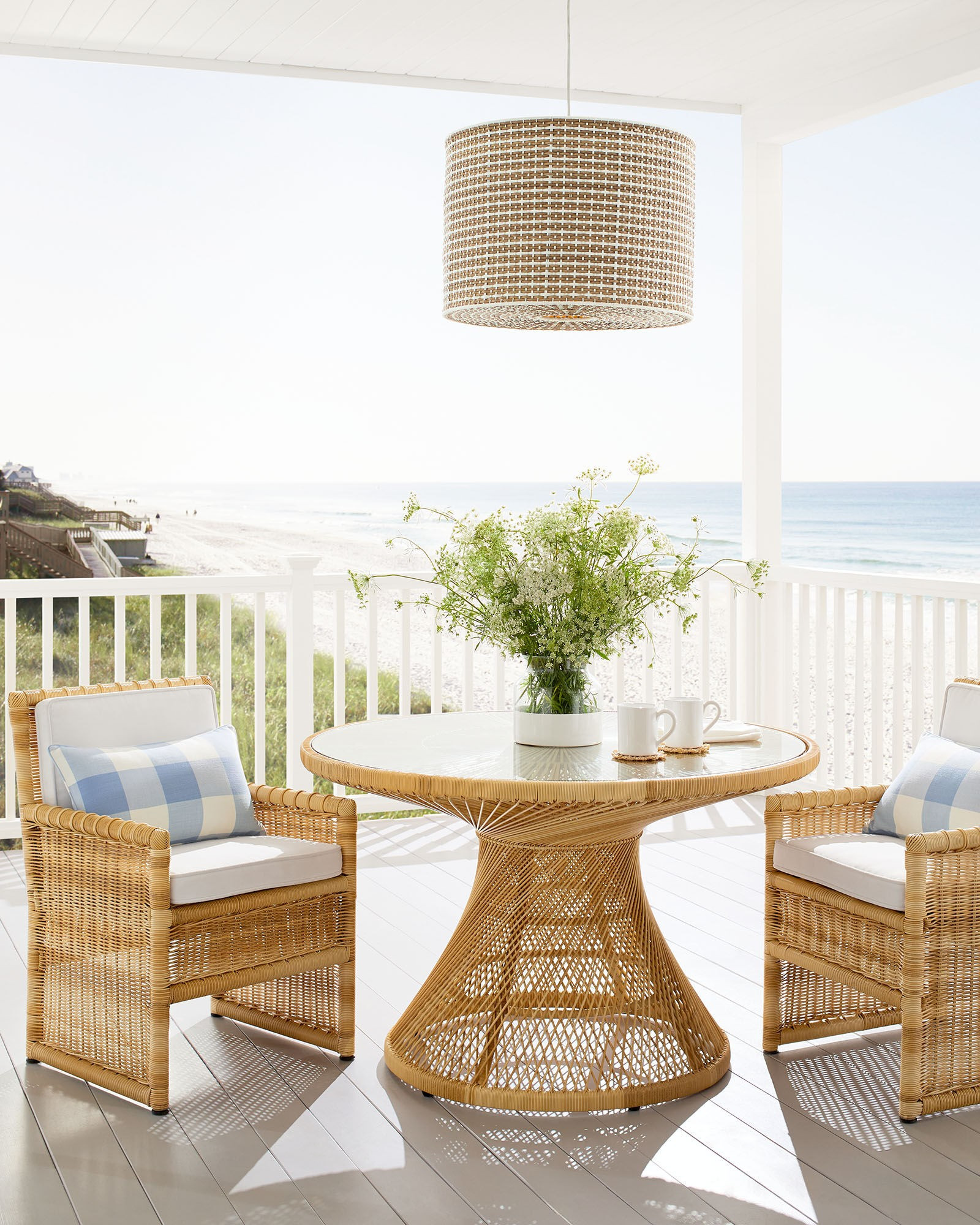 Pacifica Dining Chair - Light Dune | Serena and Lily