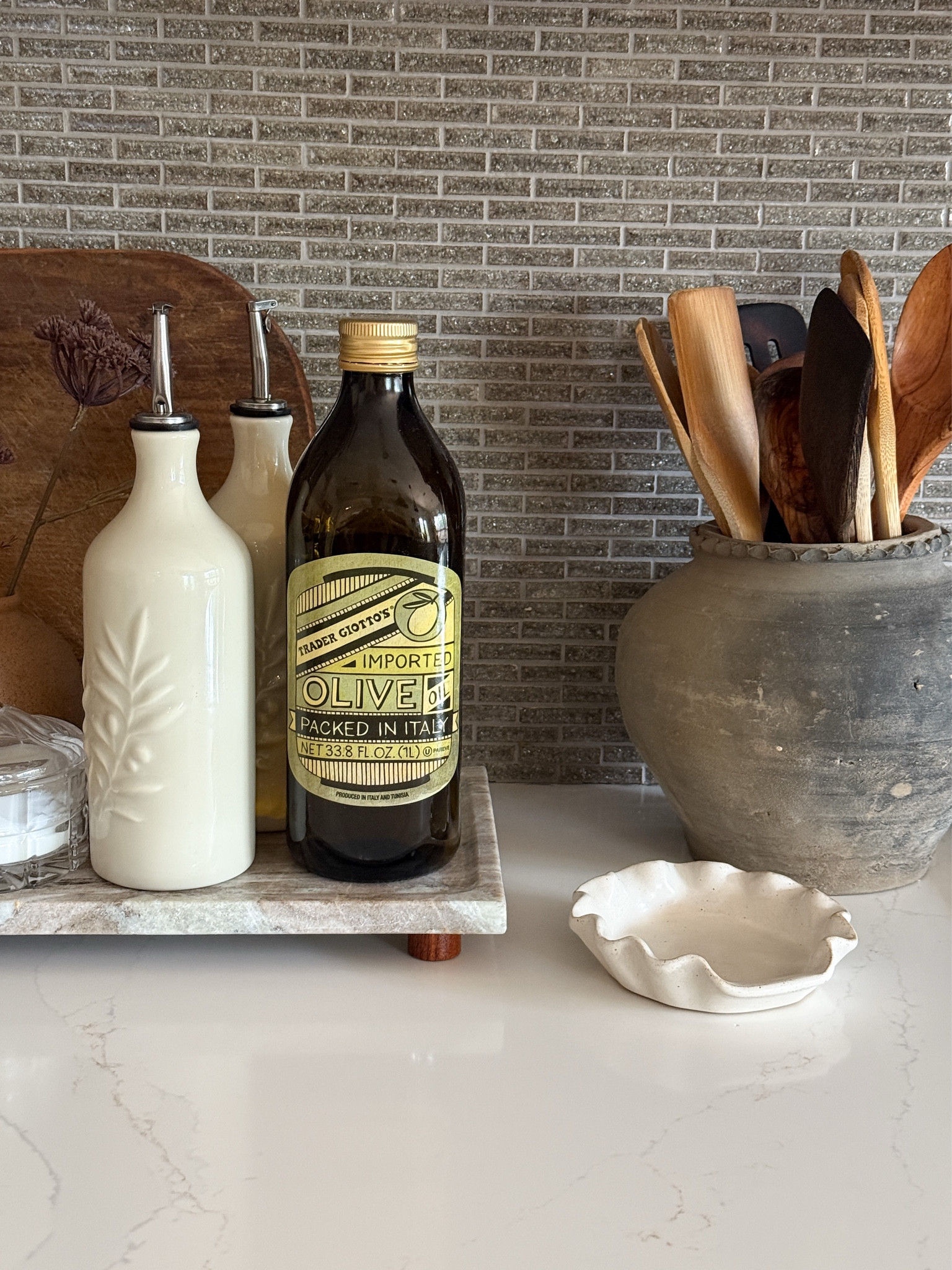Kitchen utensil holder idea in a vintage vessel 

#LTKU #LTKHome #LTKStyleTip