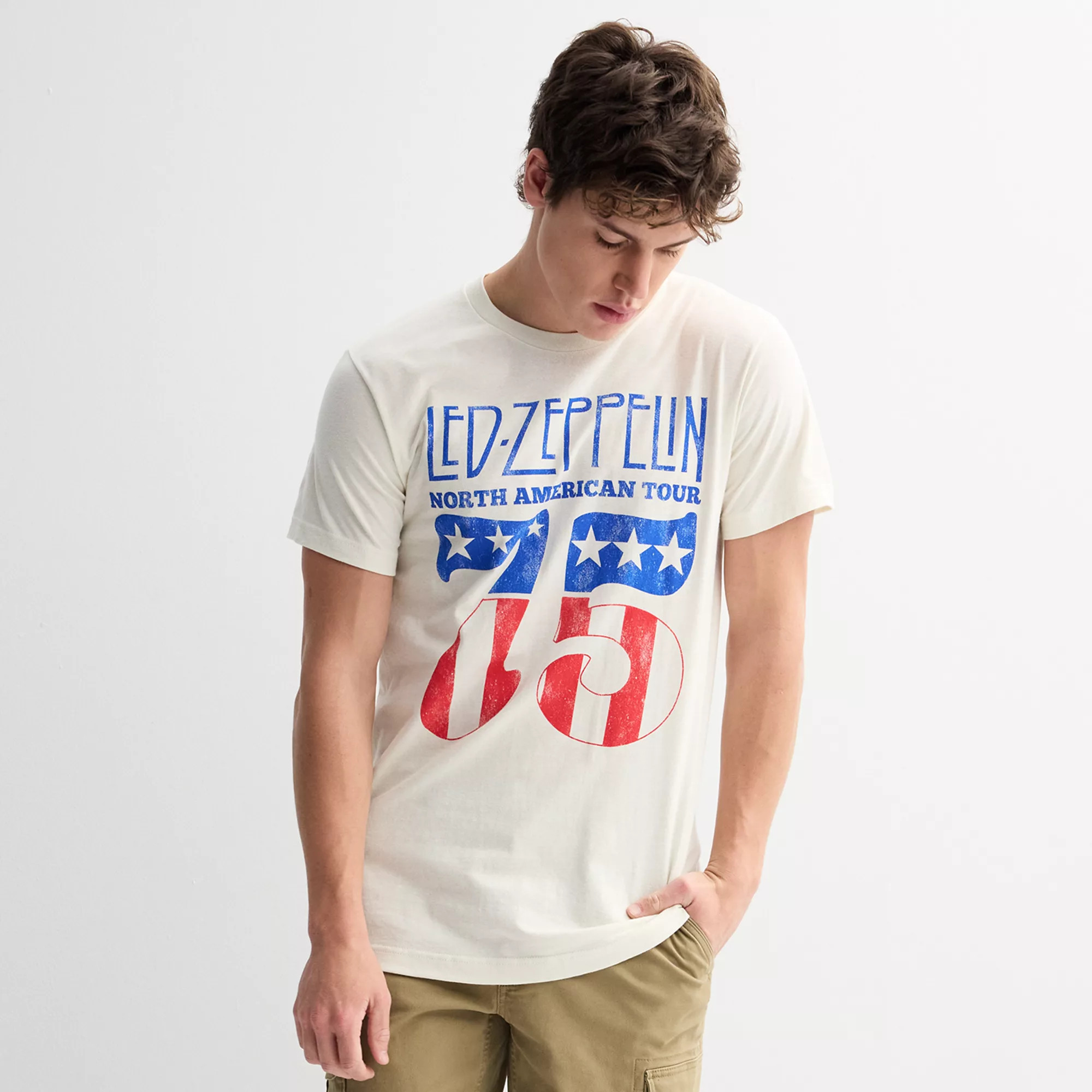 Men's Led Zeppelin '75 Tour Tee | Kohl's