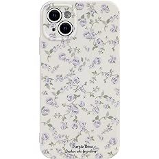 Ownest Compatible with iPhone 13 Case Vintage Floral Rose Pattern Cute Design for Women Girls Fas... | Amazon (US)