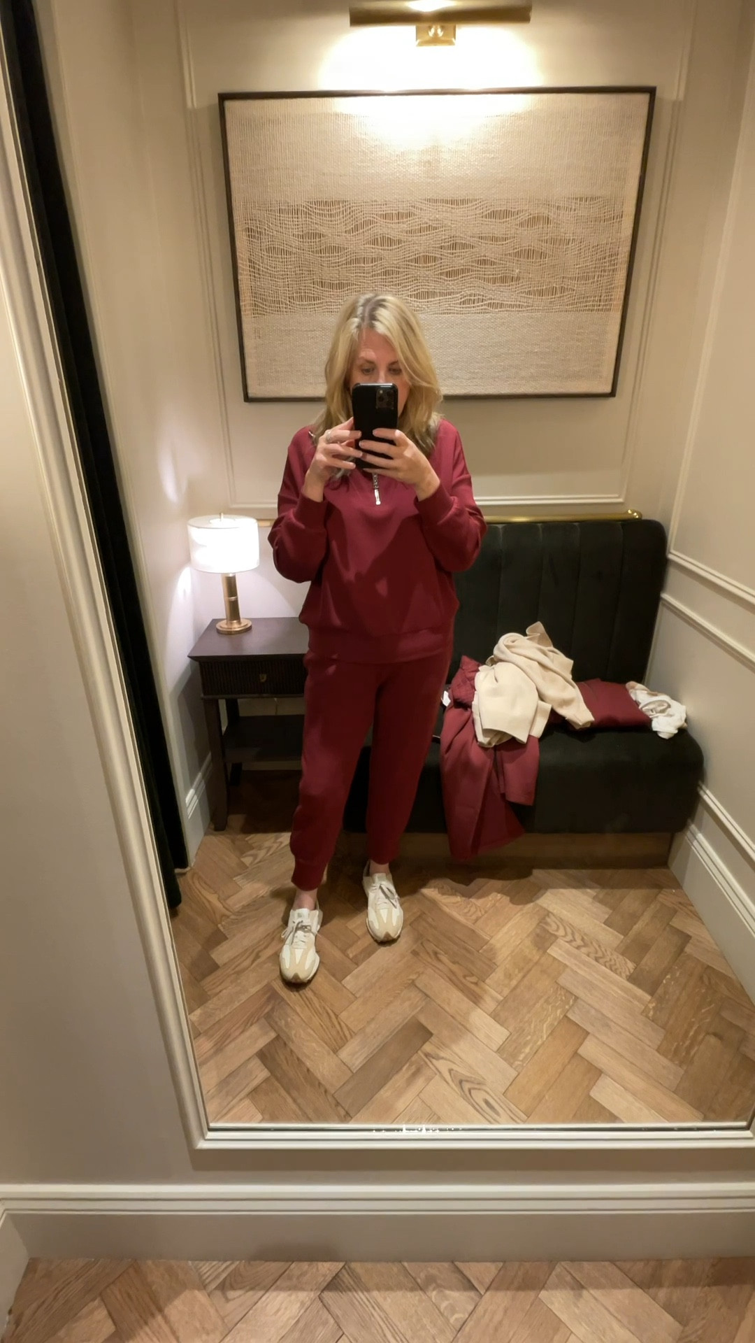 The most cozy travel set and so many colors!!!

I’m wearing a medium. And this color is great for the holidays!

#LTKHoliday #LTKTravel #LTKOver40