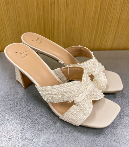Pearls accent mules, new at Target. Pearls are trending this spring. 20% off. Sale ends Monday 2/19.



Spring sandals, spring shoes, spring trends, Easter shoes, spring fashion, pearls sandals 

#LTKSeasonal #LTKshoecrush #LTKfindsunder50