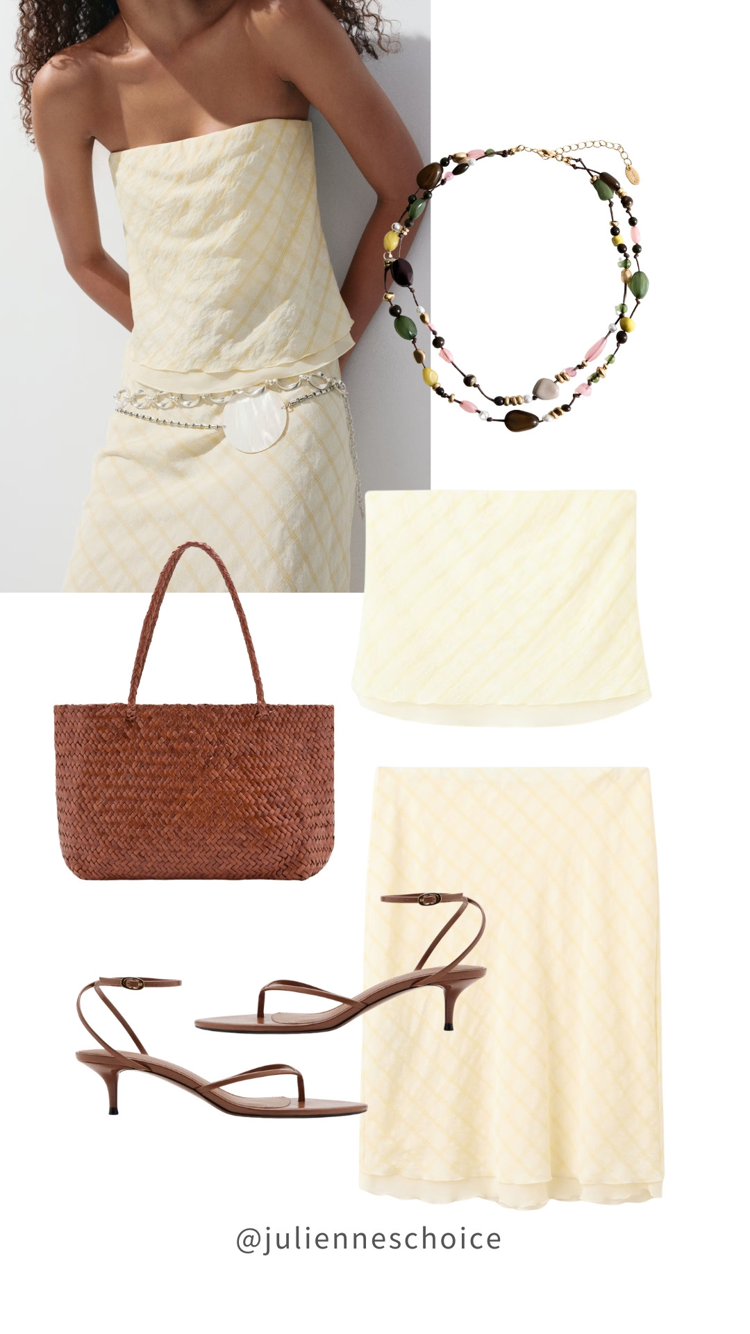 Clean girl summer styling with tube tops and effortless layering.✨julienneschoice 

#tubetop #quietluxury #mango #summeroutfits 

 #LTKootd #LTKSeasonal