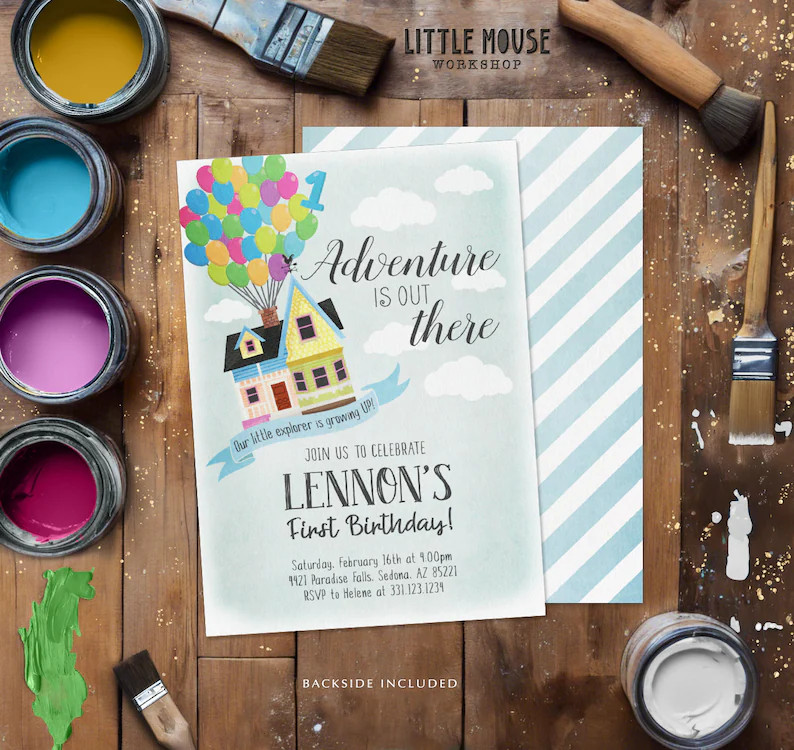 Up Birthday Invitation - Etsy | Etsy (US)