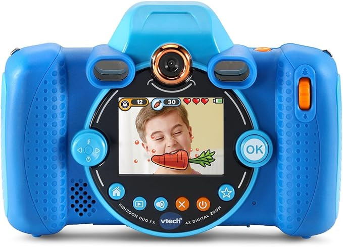 VTech KidiZoom Duo Camera FX Kids Digital Dual Cameras, Blue | Amazon (US)